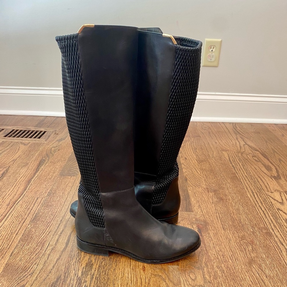 Cole Haan size 9 black boots